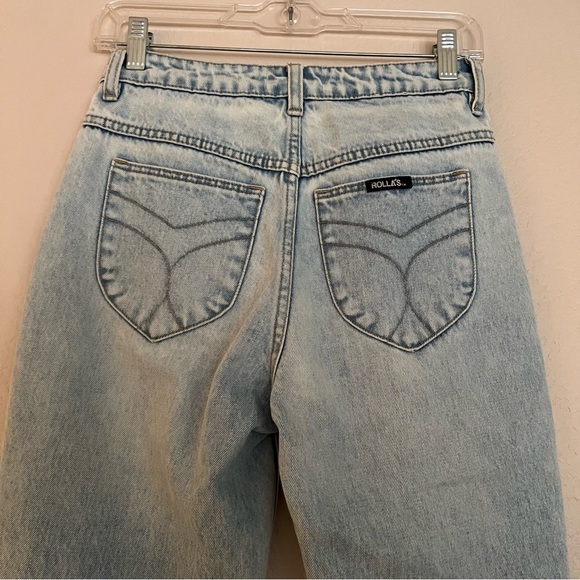 ROLLA’S Classic High Rise Straight in Sunbleached Worn - Picture 12 of 12
